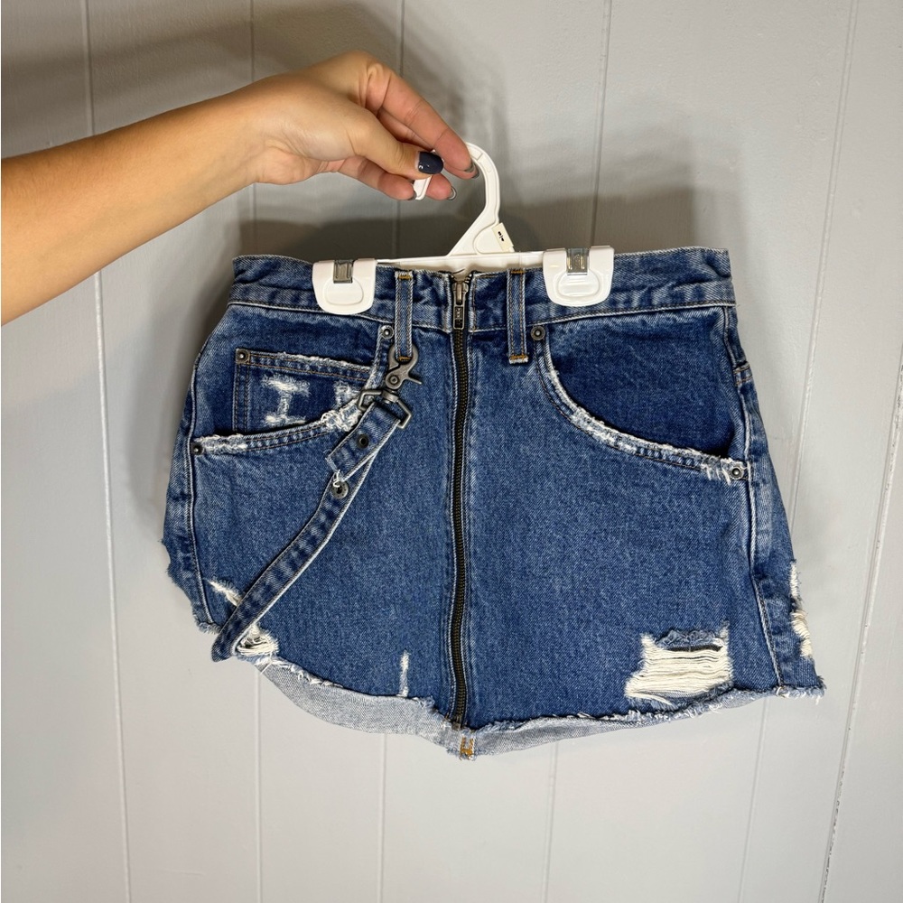 VINTAGE carmar denim skirt, worn ONCE